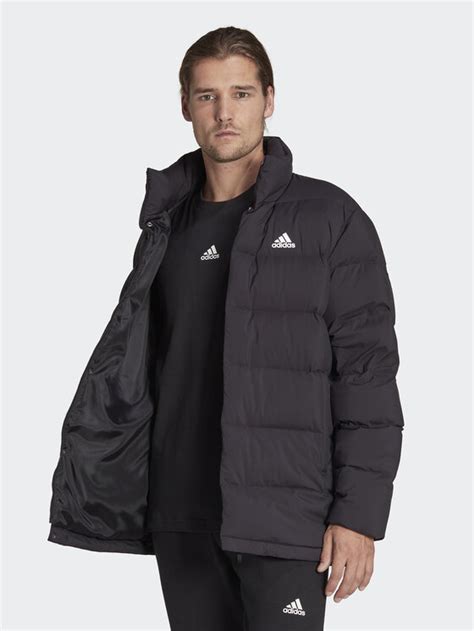 adidas daunenjacke helionic schwarz